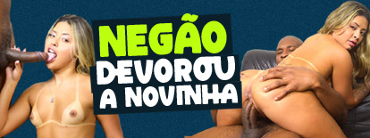 Negão devorou o cu da novinha